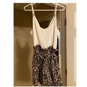 Leopard romper